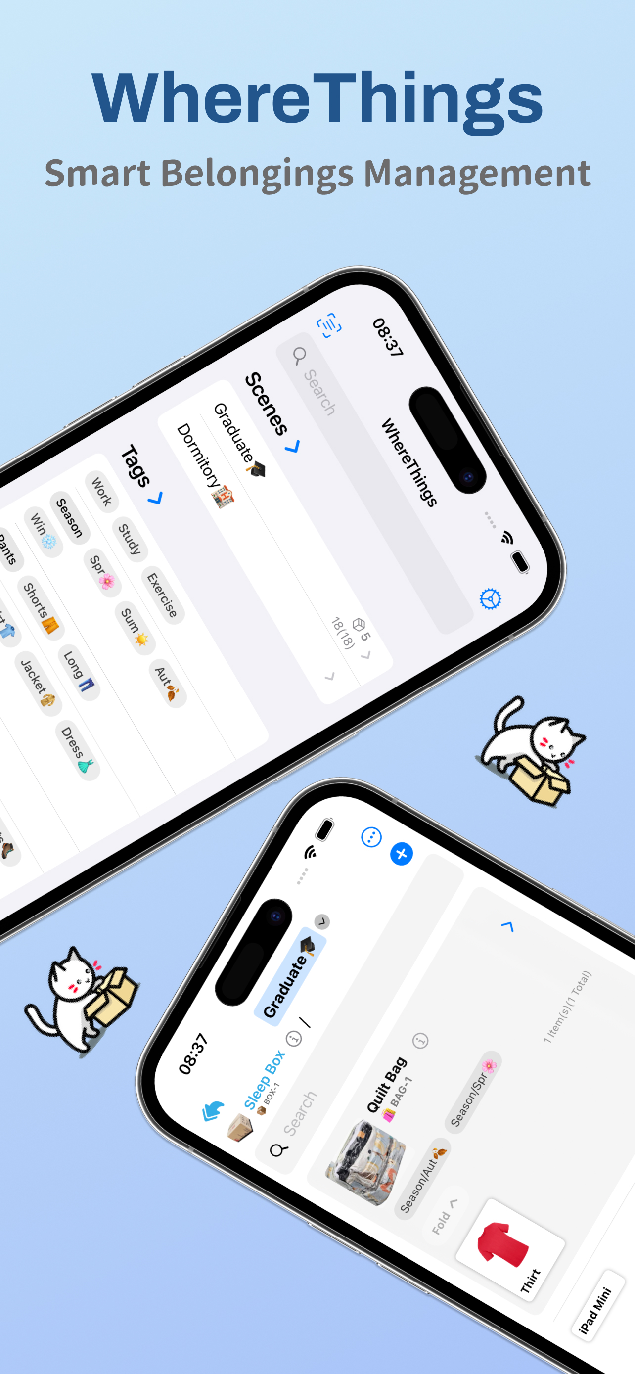 WhereThings - Item Finder