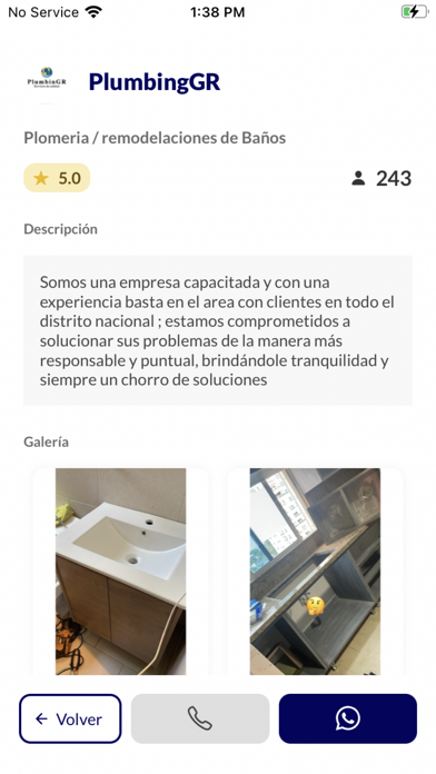 Contrata Screenshot