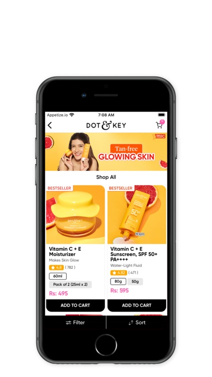 Dot & Key Skincare Shopping