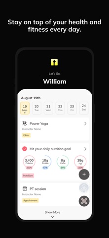 Team Evolve Coaching iPhone screenshot