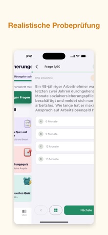Versicherungen Prüfung 2026 iPhone screenshot