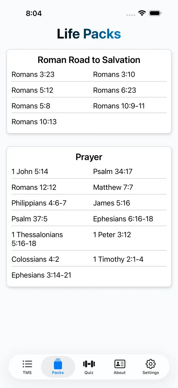 Screenshot #3 pour Verses for Life