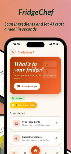 Clove Cook : Scan Fridge AI screenshot 1