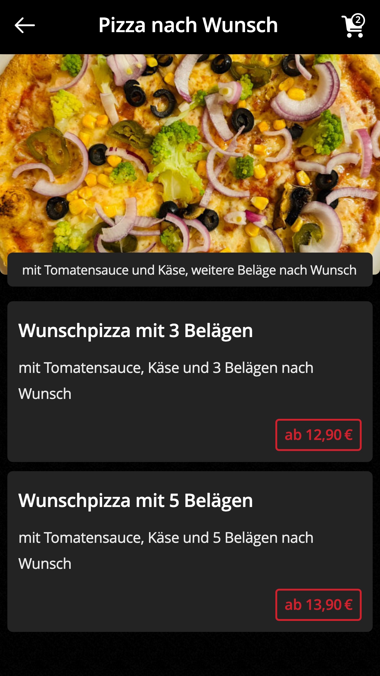 Screenshot 3 of Pizza Venezia Trier