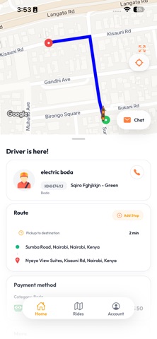 Swift - Request a ride screenshot