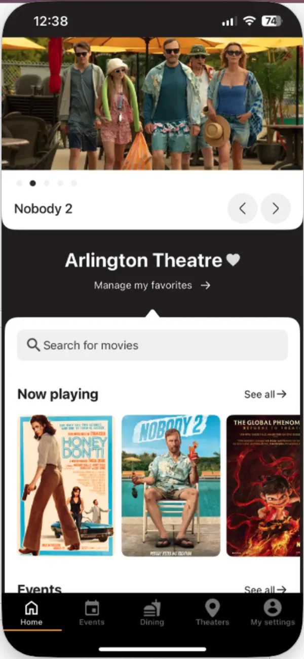 Screenshot #1 pour Metropolitan Theatres