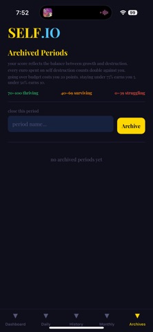 SELF.IO Screenshot 3 of 10