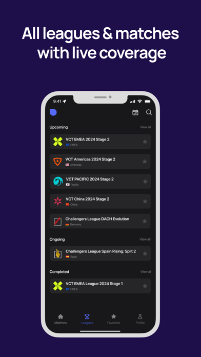 Scoutli - Esports Live Scores Screenshot