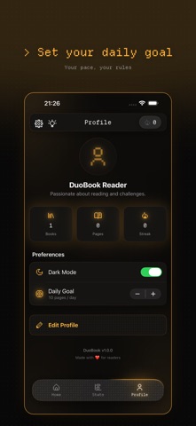 Addicted to Reading: Gamified Screenshot 4 of 4