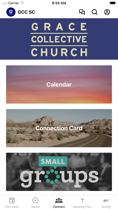 Grace Collective Church Screenshot