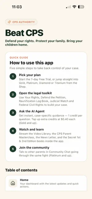 CPS Authority screenshot 2