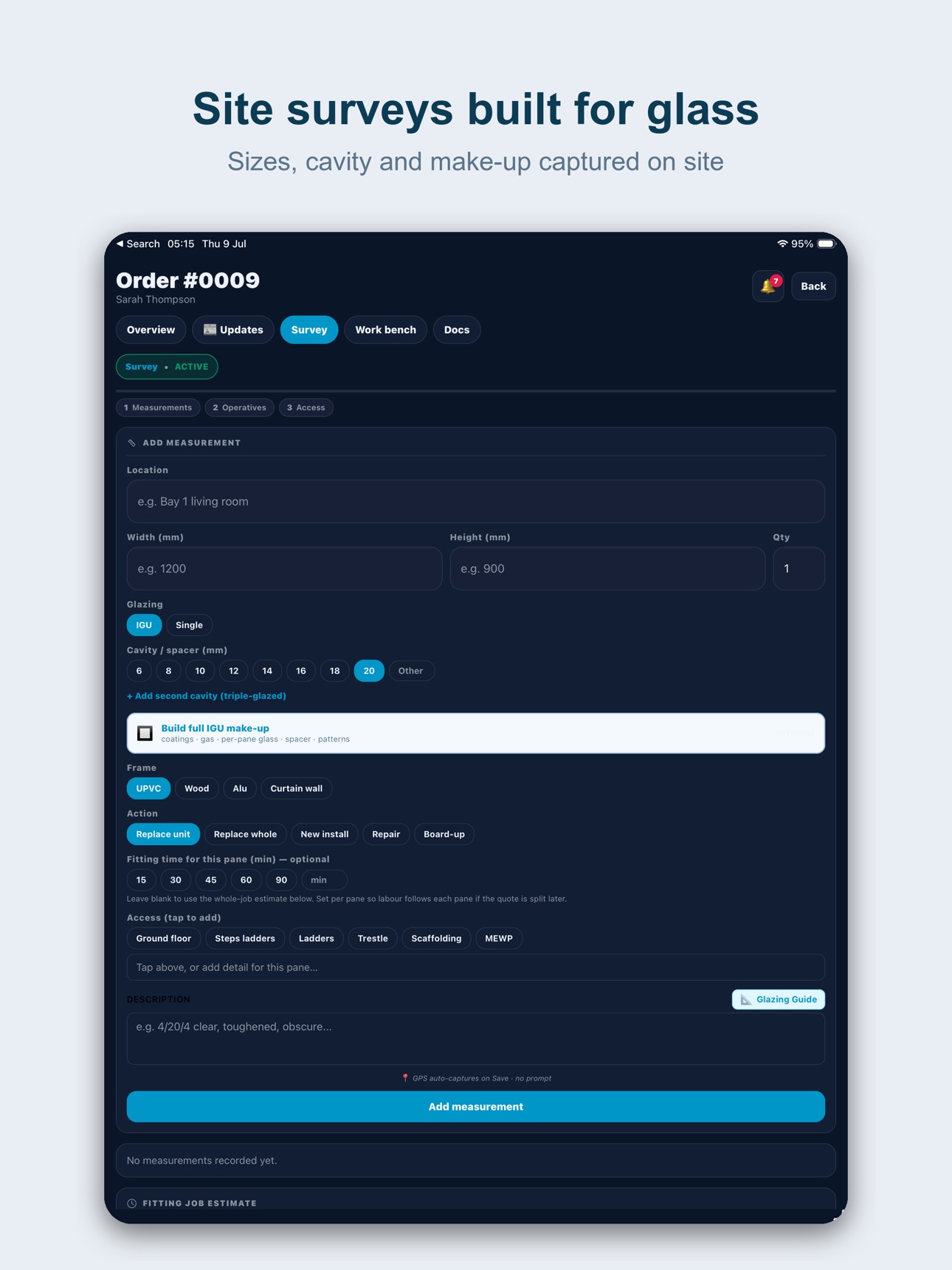 Screenshot 11 of Coglass Glass & Glazing CRM