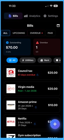 Bill Remind Screenshot 2 of 5