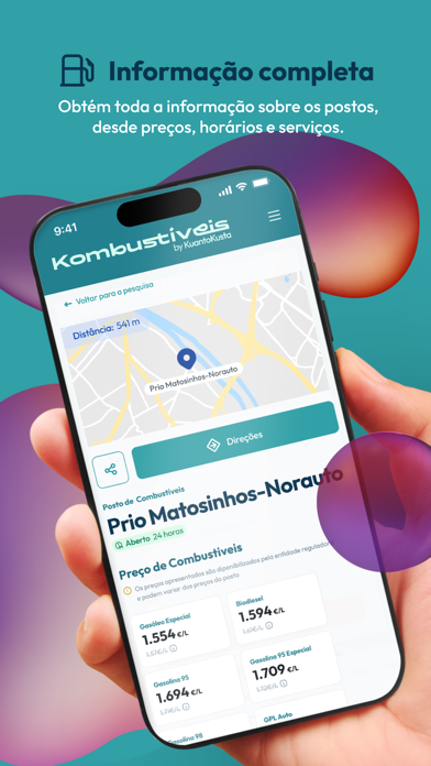 Kombustíveis Screenshot