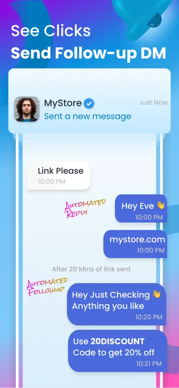 Comment to Link DM - InstantDM screenshot 4 of 6