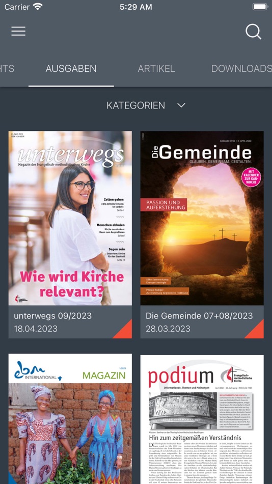 #1. Freikirchen-Kiosk (iOS) Podle: Blessings 4 you GmbH