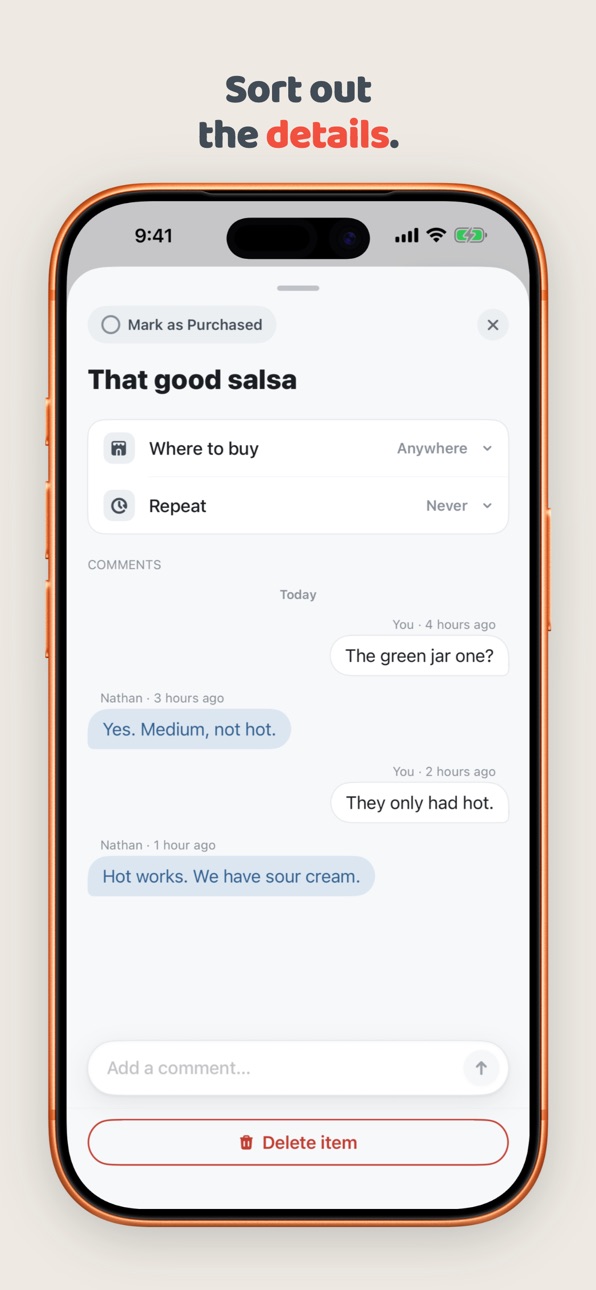 iPhone screenshot