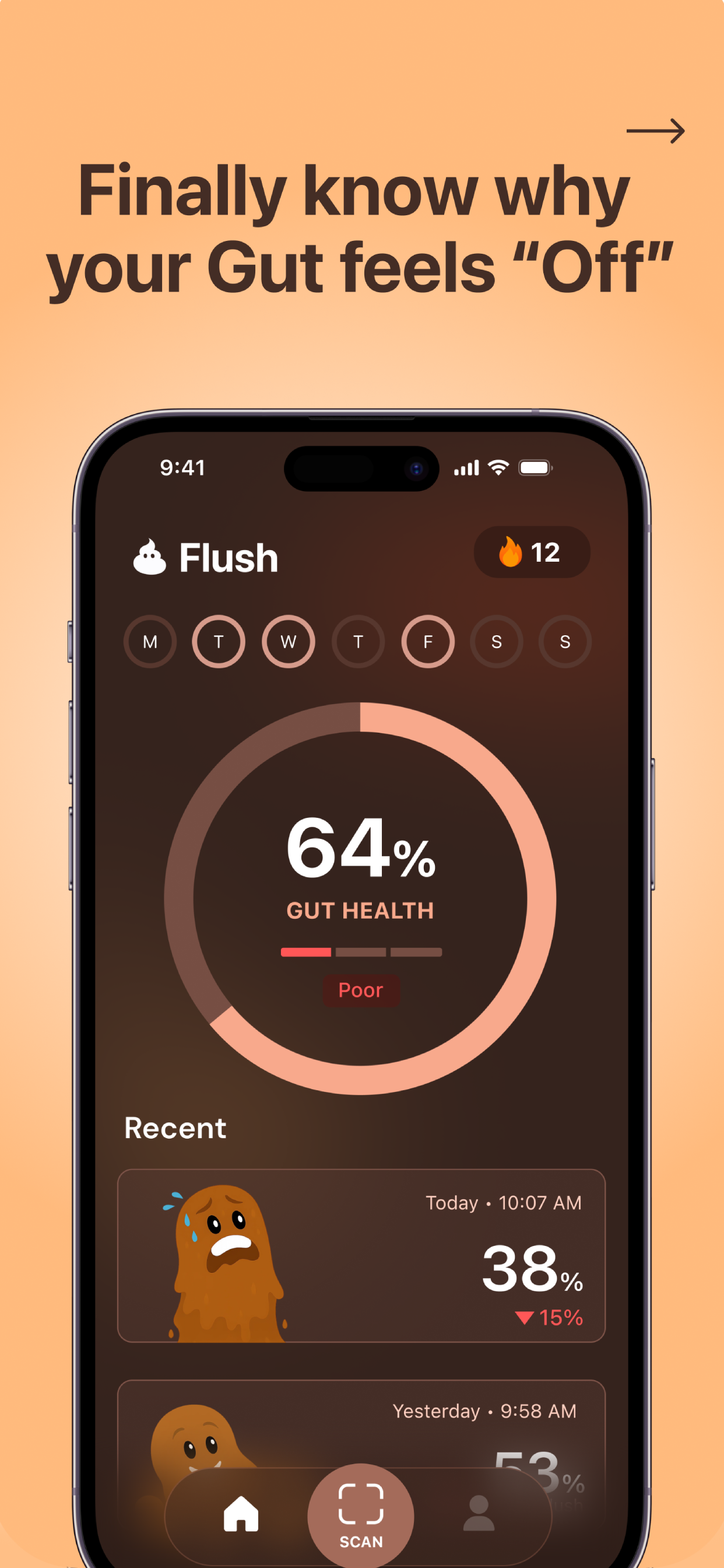 Flush: Poop & Gut Health Scan