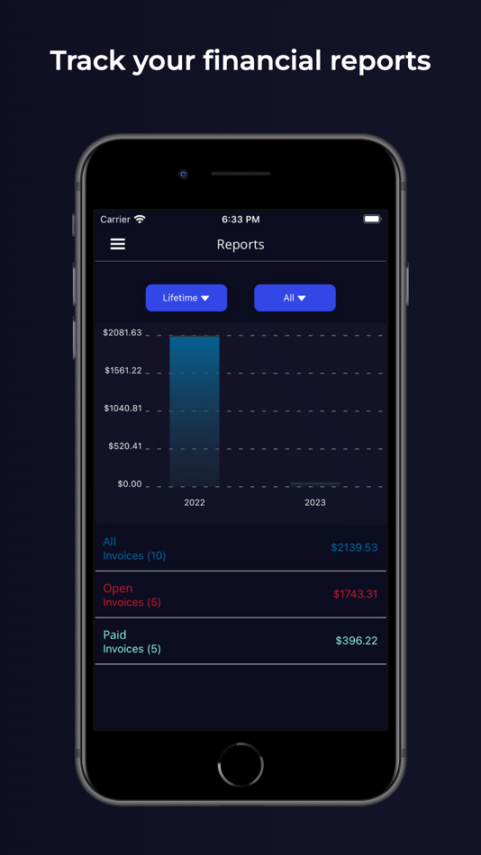 #5. Invoice & Receipt Maker App (iOS) 由: Nadim Radjab