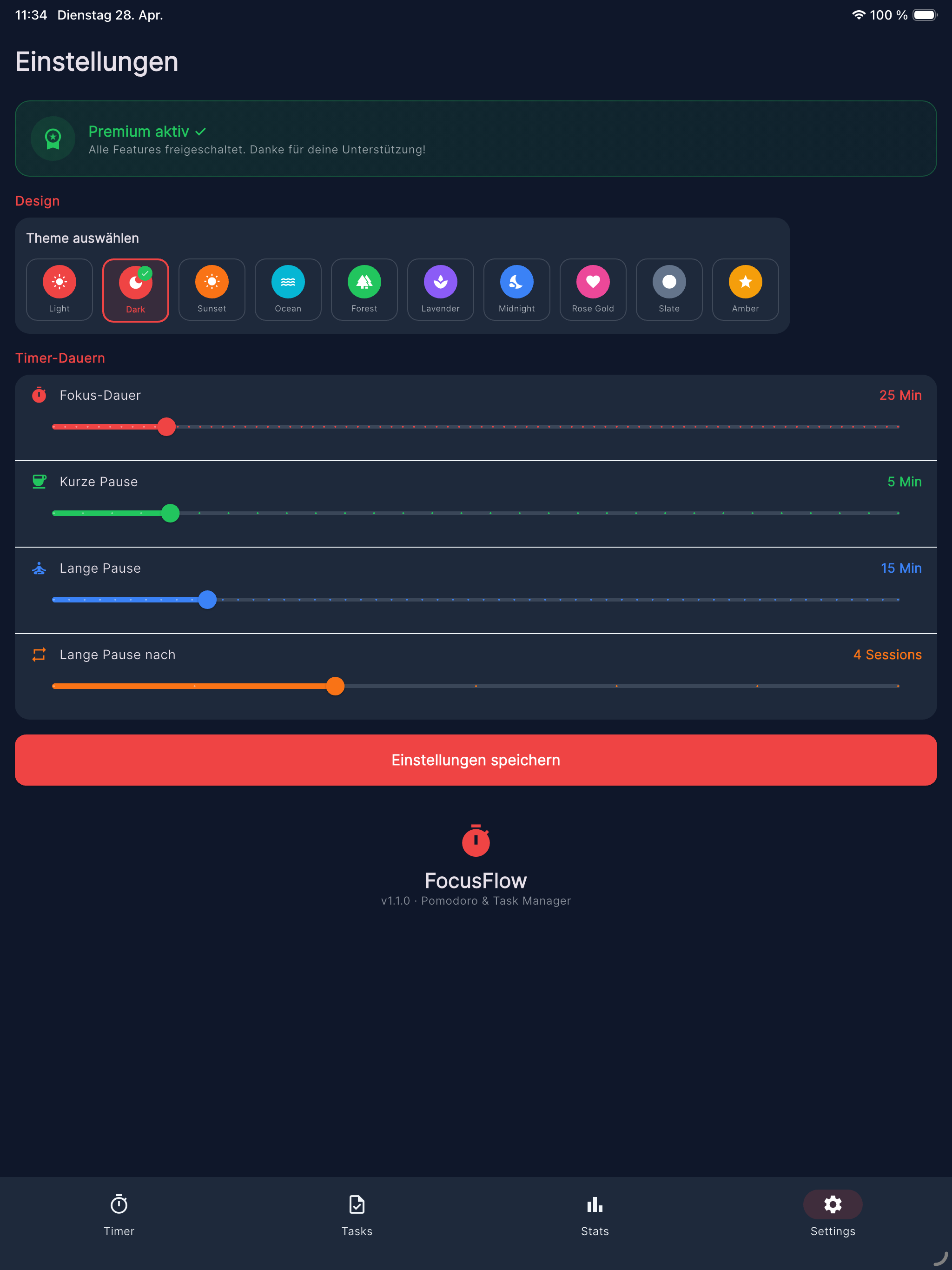 FocusFlow Pro Time screenshot 8