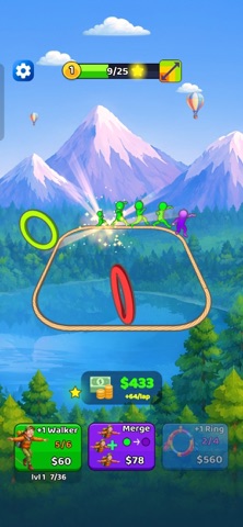 Merge Acrobats: Idle Loop Screenshot 3 of 5