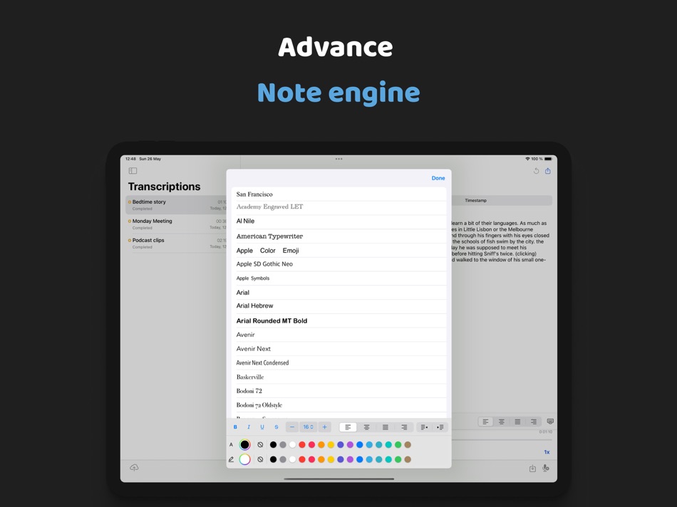 #2. V2T: Whisper AI Transcription (iOS) Ved: Vilius Padleckis