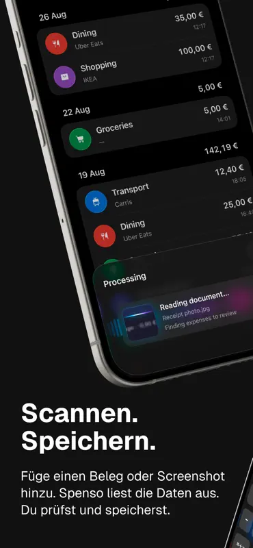 Spenso: Ausgaben-Tracker screenshot 2 of 8