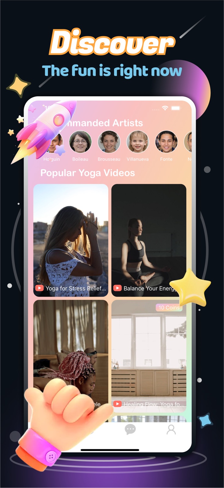 Yova - Share & Chat iphone screenshot 1