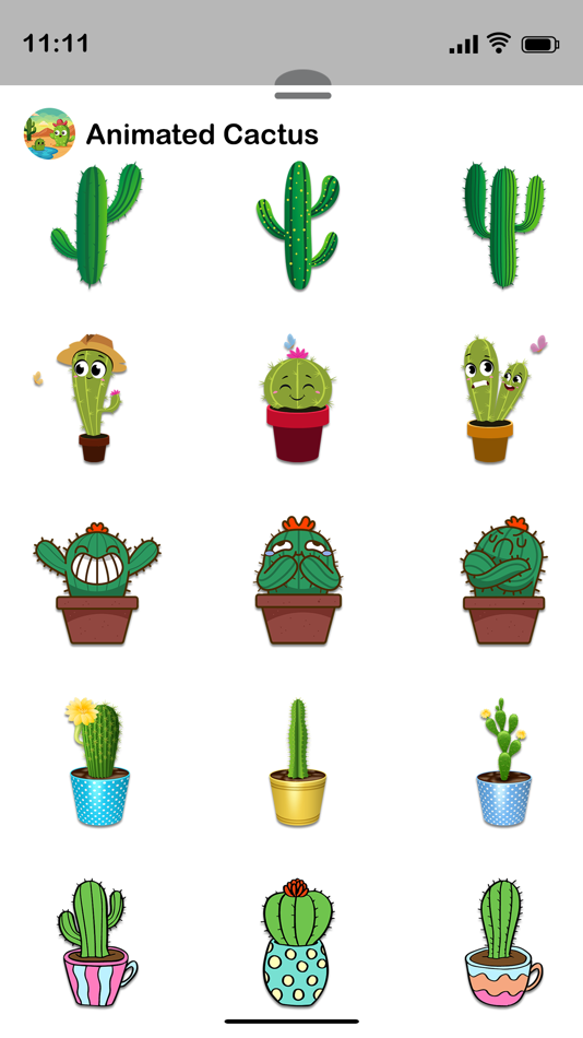 #3. Animated Cactus (iOS) 由: Neeraj .