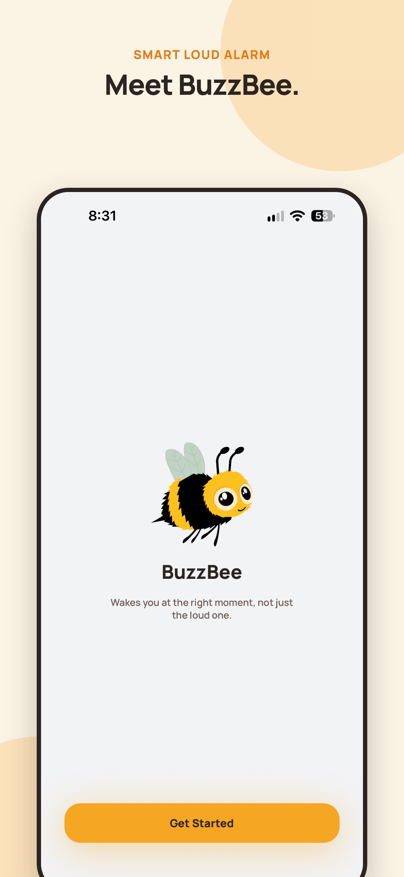 Screenshot 1 of BuzzBee Smart Loud Alarm Clock