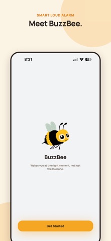 BuzzBee Smart Loud Alarm Clock Screenshot 1 of 10