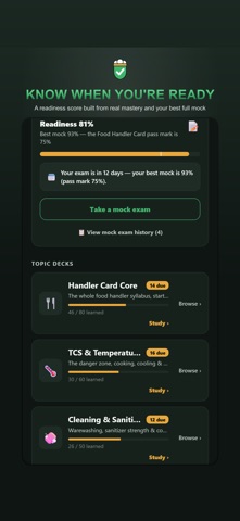 Food Handler Card & ServSafe Screenshot 6 of 8
