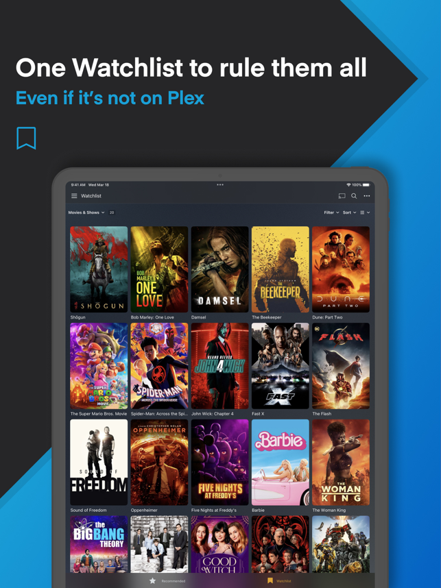 ‎Plex: mira la captura de pantalla de pel·lícules i televisió en directe