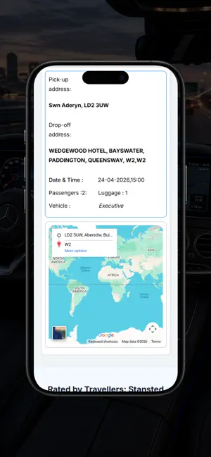 Stansted Airport Taxi screenshot 1