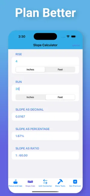 Grade Calculator Plumbin Daily screenshot 3