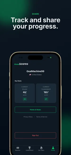 iKnowScores screenshot 4