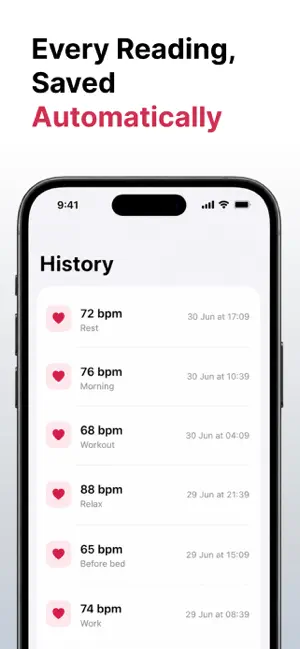 Pulse: Heart Rate Monitor App screenshot 4