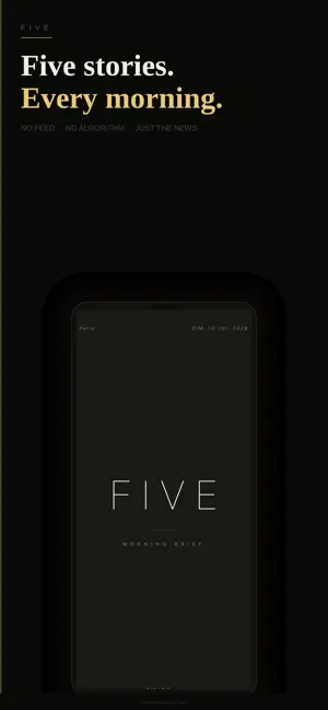 FIVE : 5 News Every Morning screenshot 1