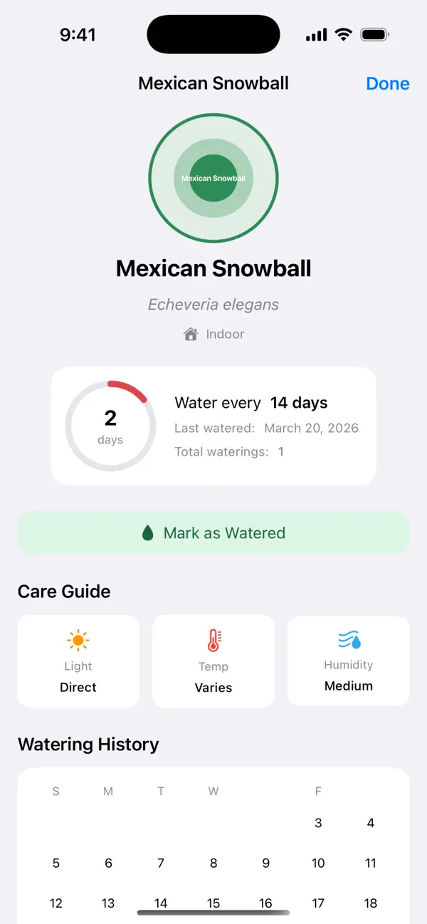 Screenshot #3 pour PlantWaterAI Arrosage