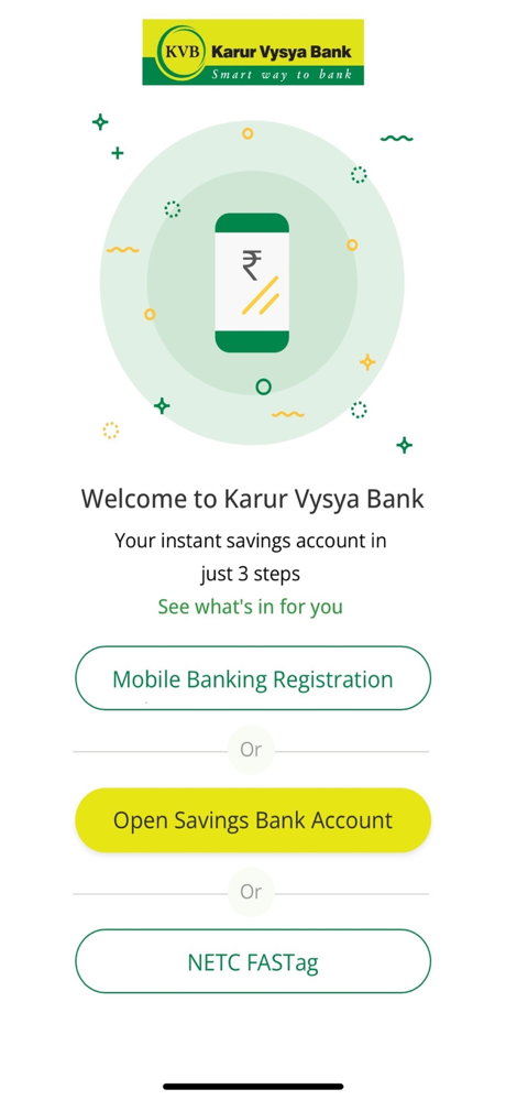 KVB - DLite & Mobile Banking screenshot 1