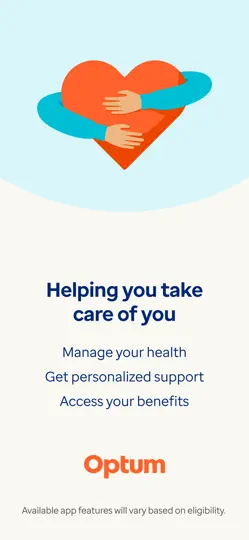 Optum iPhone Screenshot 1