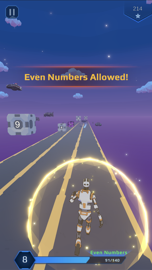 #1. Math Chaser (iOS) By: Filip Jerga