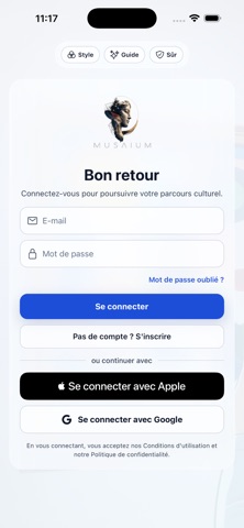 Musaium iPhone screenshot
