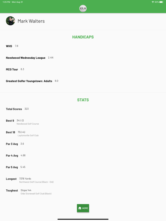 Screenshot #6 pour GolfLeagueSite