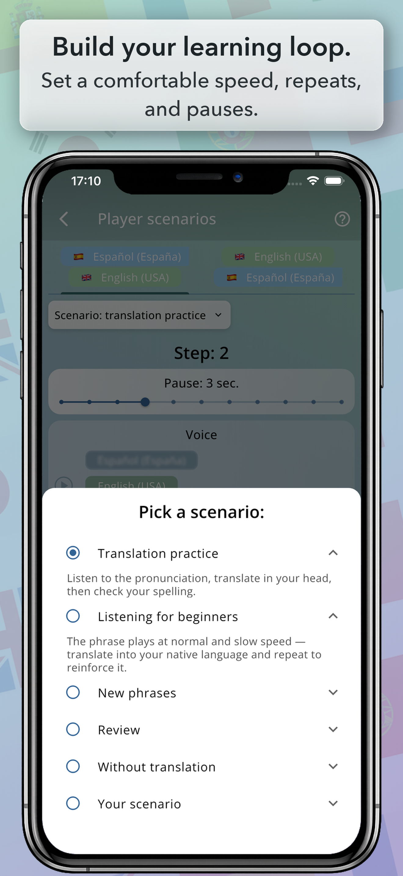 Language Audio Trainer screenshot 5