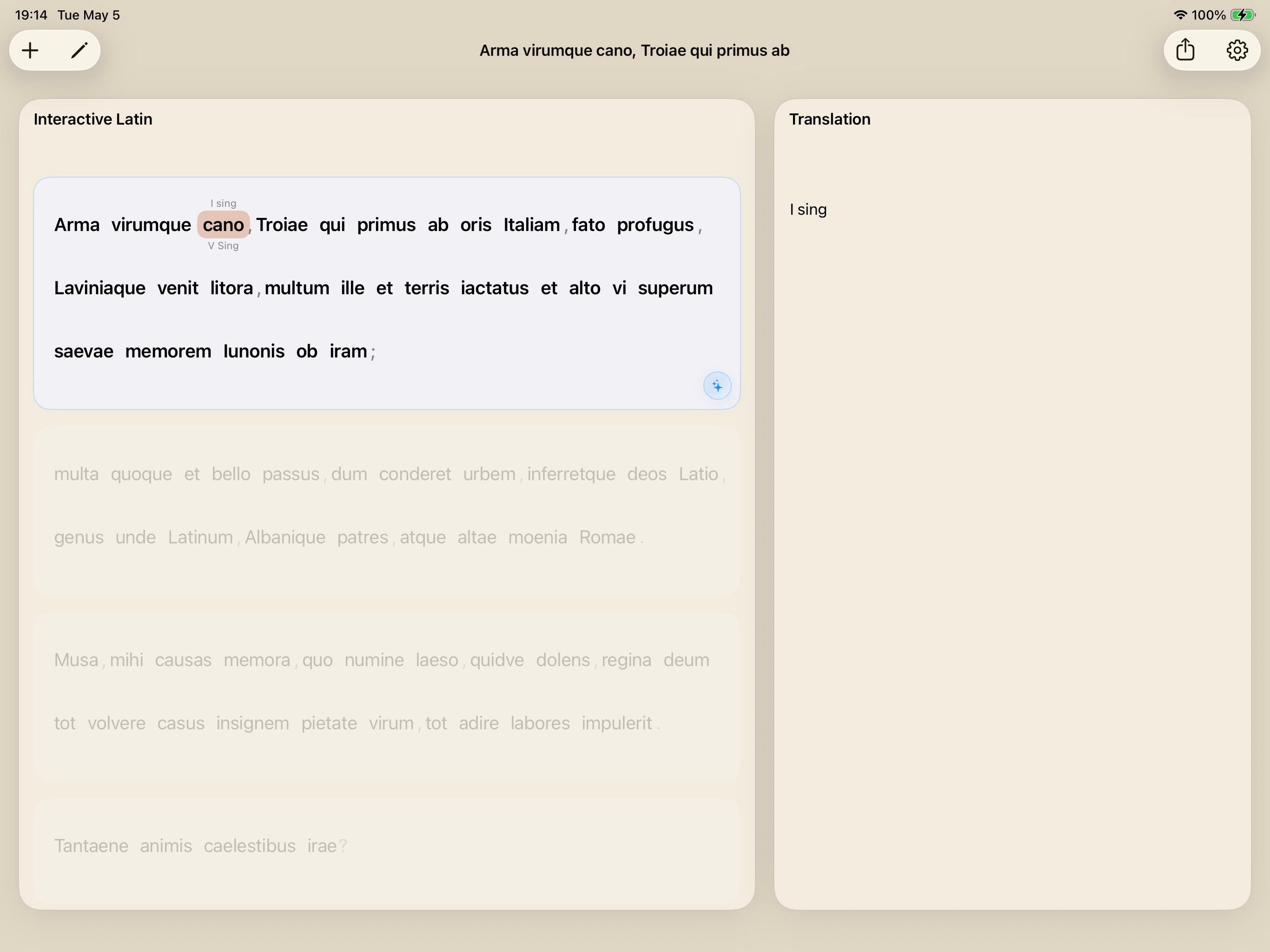 viaFlaminia: Learn Latin screenshot 4
