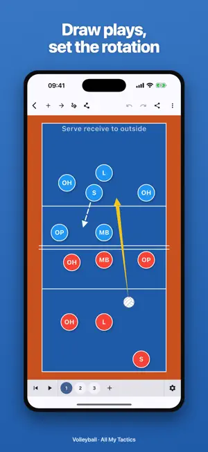 Volleyball - All My Tactics screenshot 1
