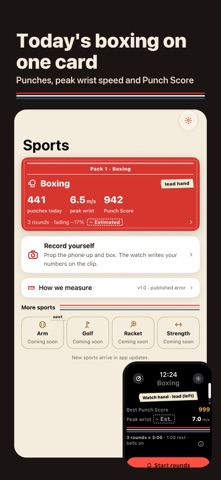 Glovework: Boxing Round Timer screenshot 3