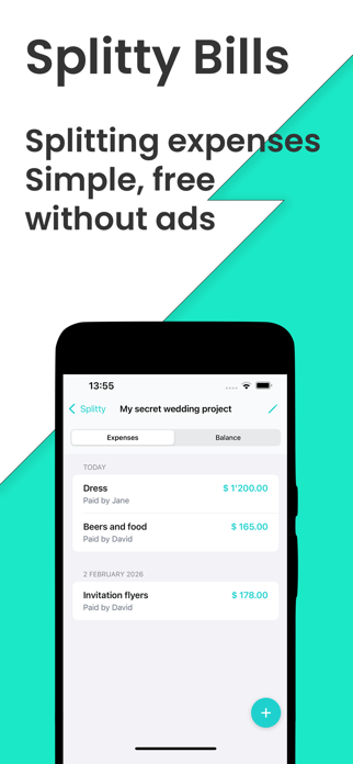 Splitty Bills Screenshot 1 of 8