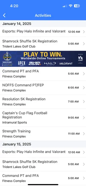 NavyMWR KingsBay screenshot 3